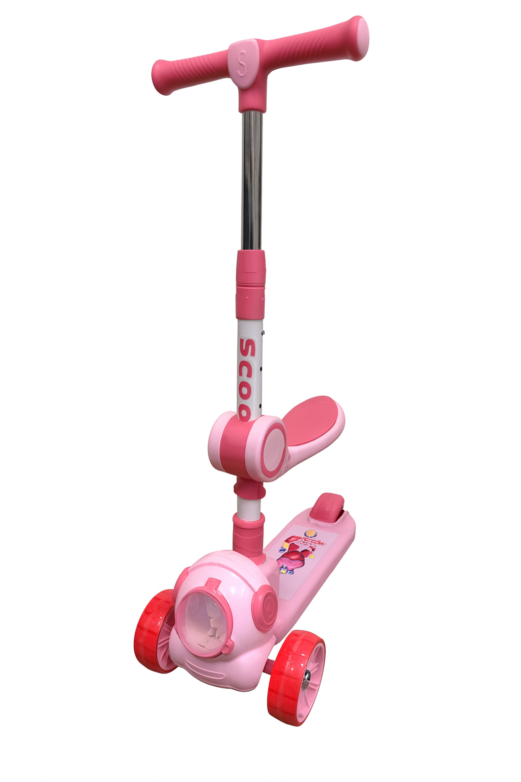 SCOOTER ASTRONAUTA CON ASIENTO